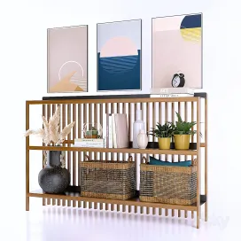 Console with decor jac laredoute